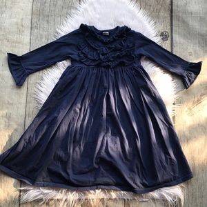•Sweet Modesty navy dress•
